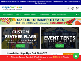 'vispronet.com' screenshot