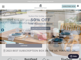 'decocrated.com' screenshot