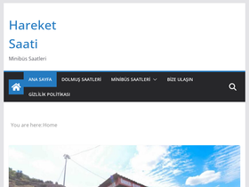 'hareketsaati.com' screenshot