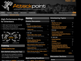 'attackpoint.org' screenshot