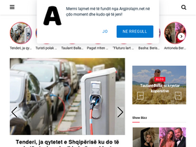 'argjirolajm.net' screenshot