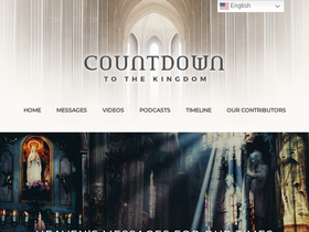 'countdowntothekingdom.com' screenshot