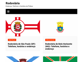 'rodoviaria.pro' screenshot