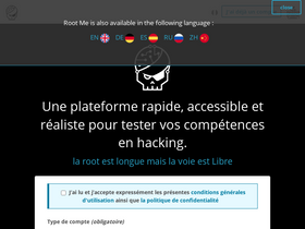 'root-me.org' screenshot