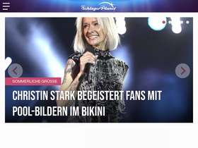 'schlagerplanet.com' screenshot