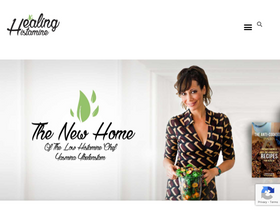 'healinghistamine.com' screenshot