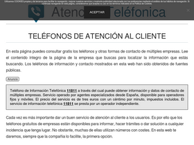 'telefonogratuito.com' screenshot