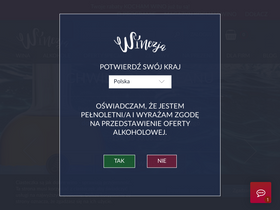 'winezja.pl' screenshot