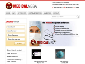 'medicalmega.com' screenshot