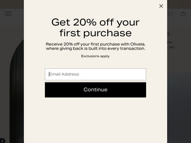 'olivela.com' screenshot