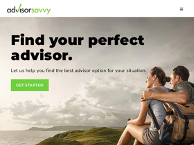 'advisorsavvy.com' screenshot