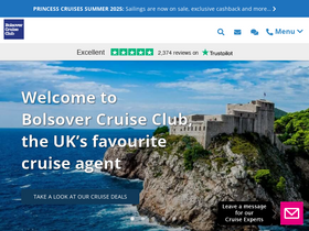 'bolsovercruiseclub.com' screenshot