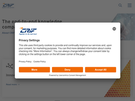 'crif.com' screenshot