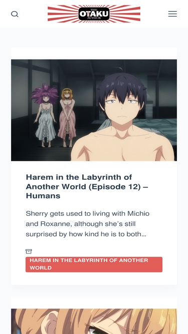 Harem in the Labyrinth of Another World (Episode 1) – Encounter - The Otaku  Author