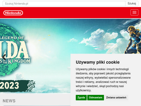 'nintendo.pl' screenshot