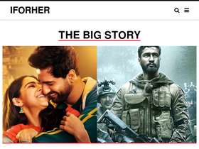 'iforher.com' screenshot