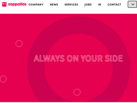 'websmart.zappallas.com' screenshot