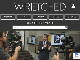 'wretched.org' screenshot