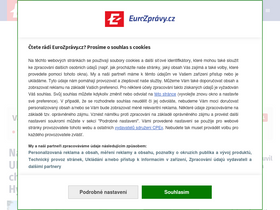 'eurozpravy.cz' screenshot