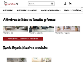 'alfombra24.es' screenshot