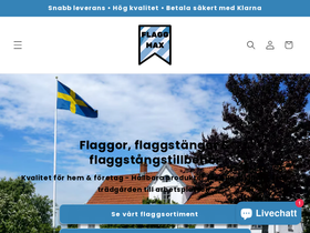 Flaggmax homepage screenshot