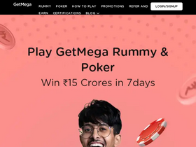 'getmega.com' screenshot