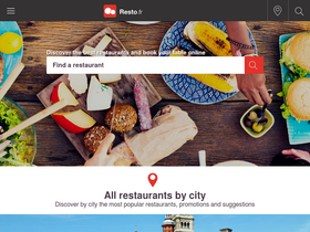 'resto.fr' screenshot