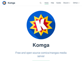 'komga.org' screenshot