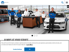 'mopar.com' screenshot