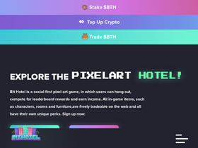 'bithotel.io' screenshot