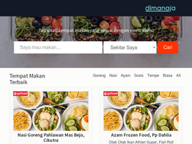 'dimanaja.com' screenshot