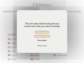 'delifrance.com' screenshot