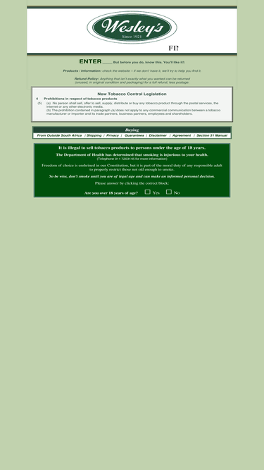 wesleys.co.za