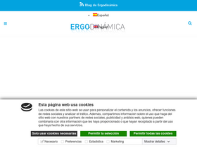 'ergodinamica.com' screenshot