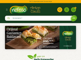 'nefisso.com.tr' screenshot