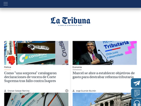 'latribuna.cl' screenshot