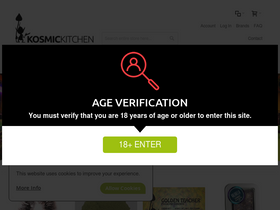 'kosmickitchen.eu' screenshot