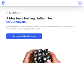 'cyberdefenders.org' screenshot