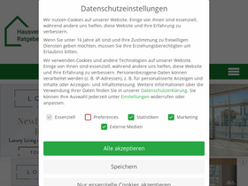 'hausverwaltung-ratgeber.de' screenshot