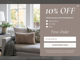 linenandcloth.com homepage screenshot