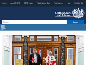 'scotcourts.gov.uk' screenshot