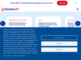'bonitasoft.com' screenshot