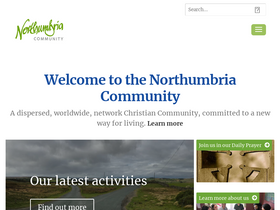 'northumbriacommunity.org' screenshot