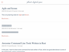 'jdhao.github.io' screenshot