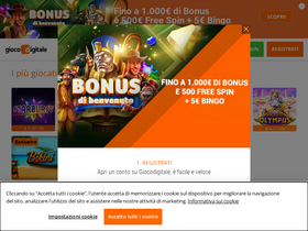 'giocodigitale.it' screenshot