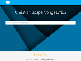 'sifalyrics.com' screenshot