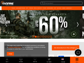 'gunfire.com' screenshot