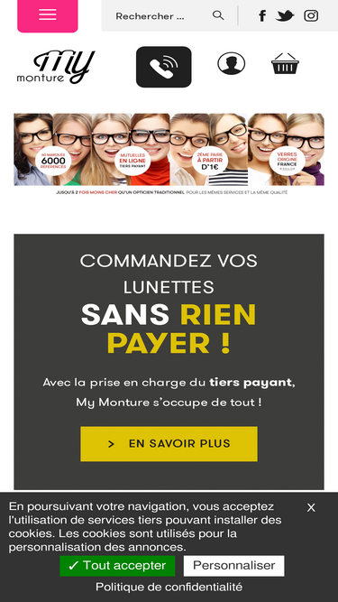 Optical center best sale essai en ligne