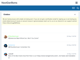 'nextgenroms.com' screenshot