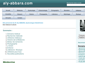 'aly-abbara.com' screenshot